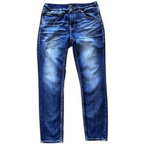 Buckle Black High-Rise Skinny Jeans Men's 36X32